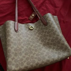 Coach willow tote